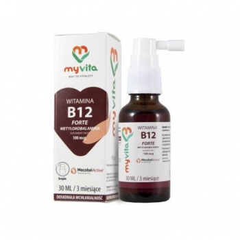 Witamina B12 Forte - 30 ml - suplement diety
